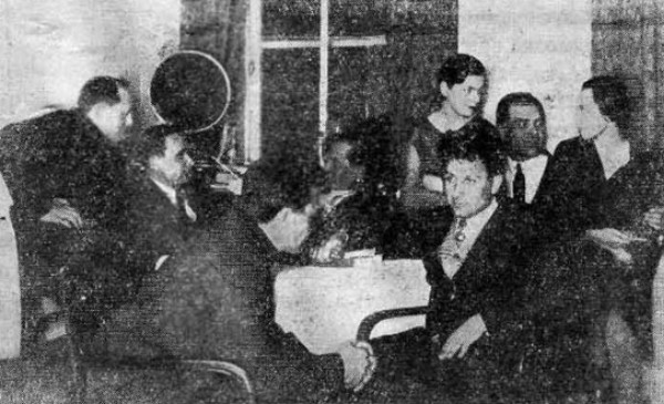 Image - The principal members of Avanhard (AvantGarde) (Kharkiv 1929).